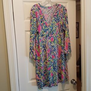 Lilly Pulitzer tropical print dress